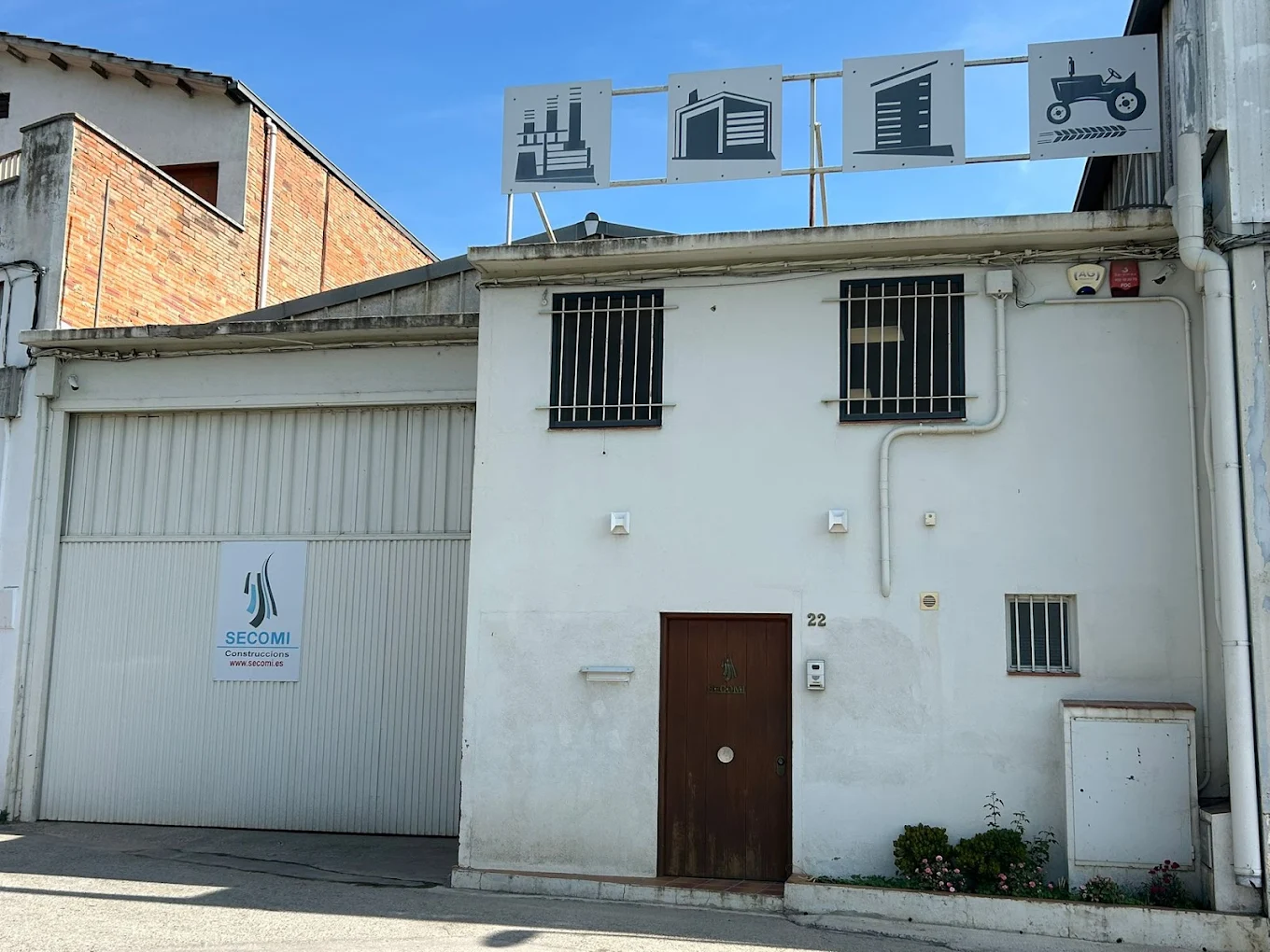 Instalaciones de la empresa constructora en Girona Secomi