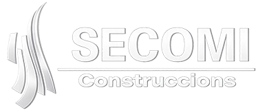 Logo SECOMI (Servicios Constructivos Mieres) blanco
