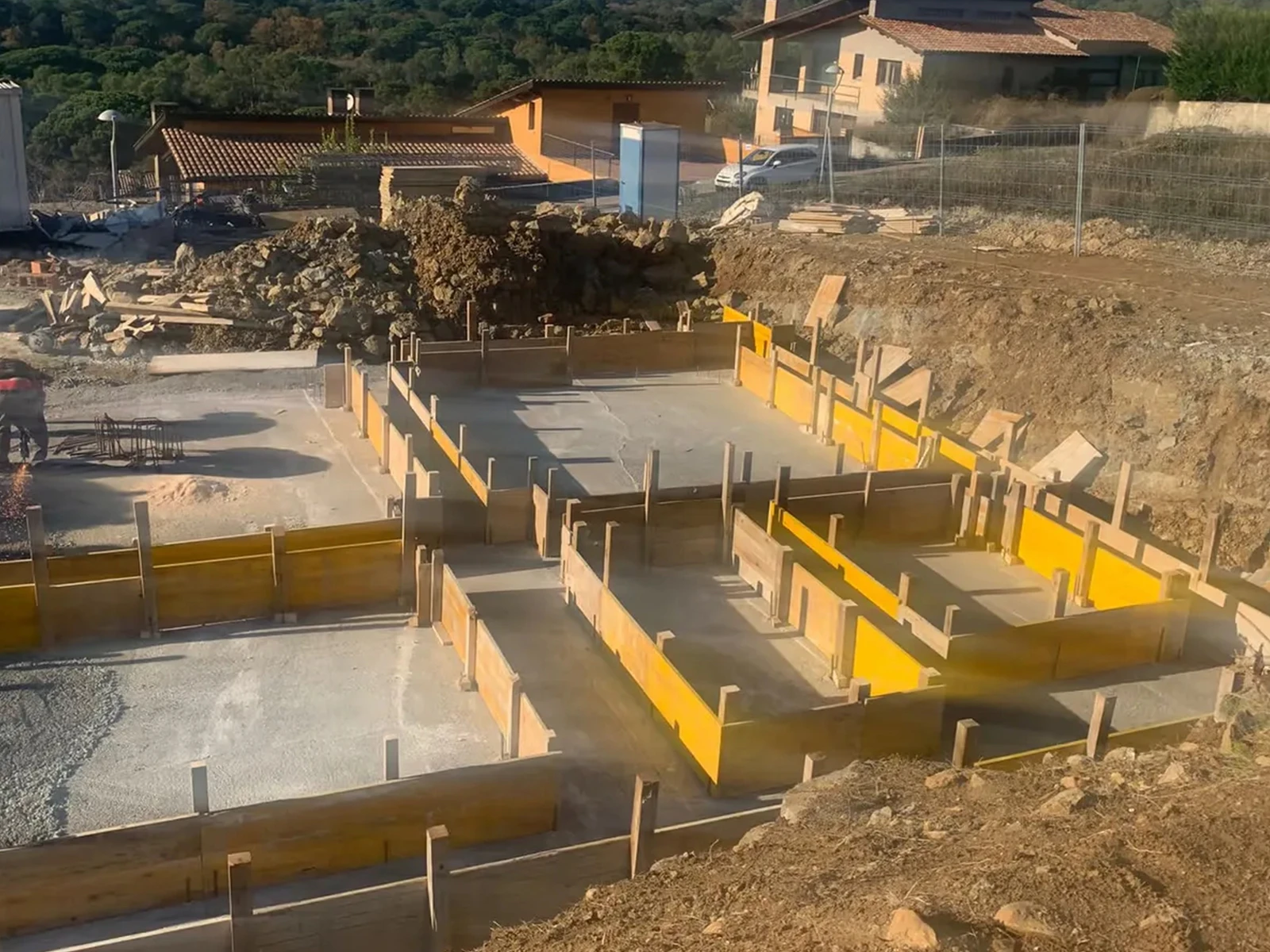 Estado anterior de la obra realizada por SECOMI