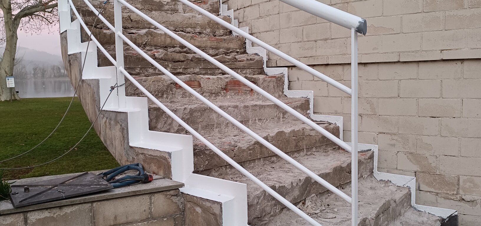 Estado final de la obra realizada por SECOMI